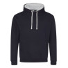 New French Navy|Heather Grey